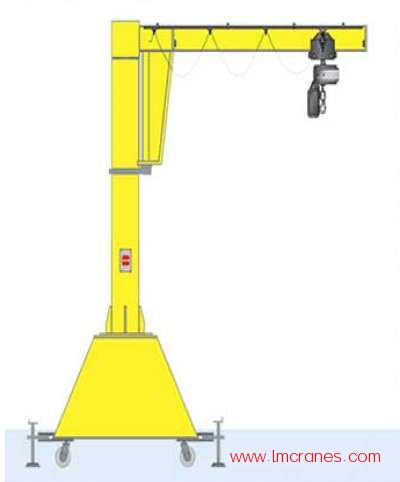 360度旋轉懸臂吊外形尺寸