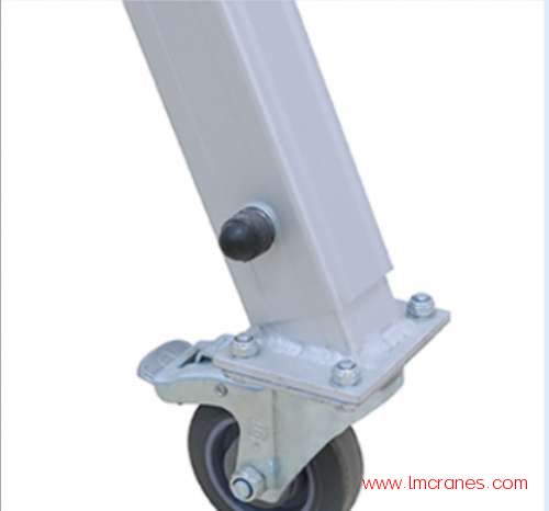 便攜式鋁合金龍門吊細節展示